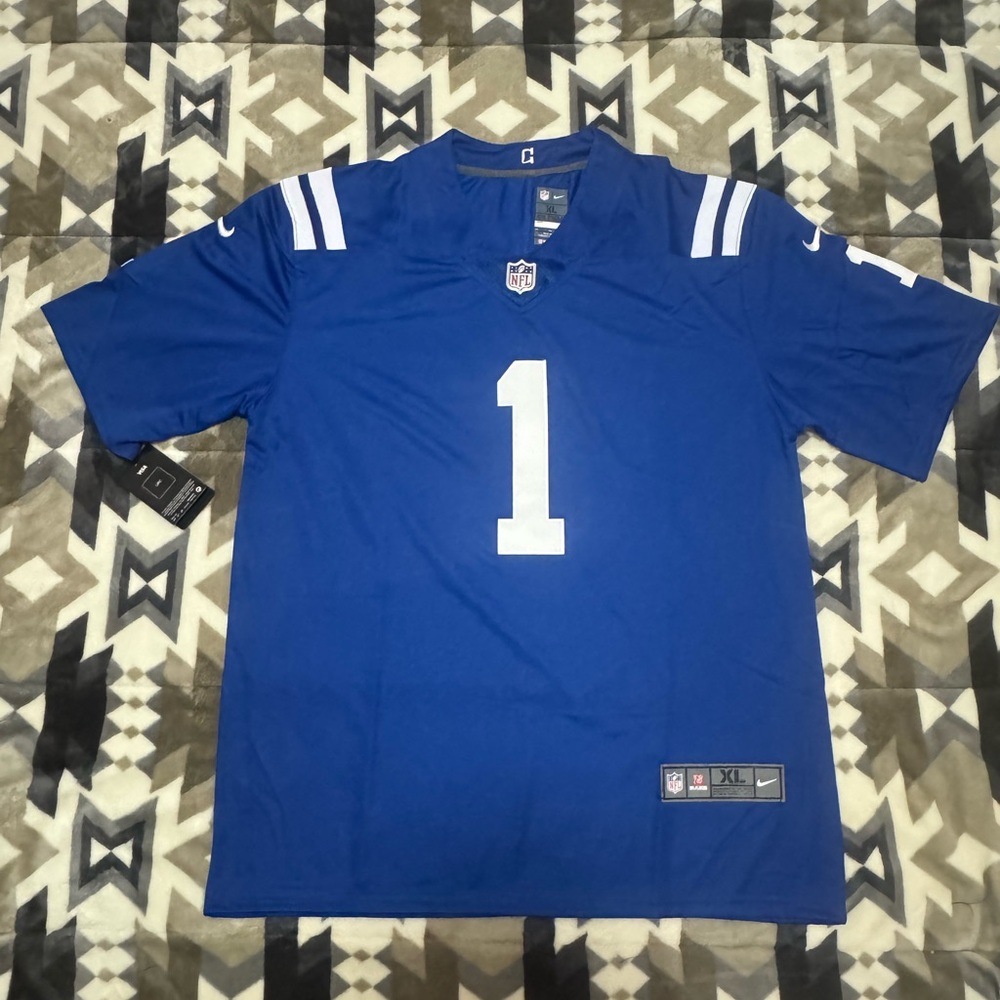 Sauce Gardner Indianapolis Colts Stitched Jersey - Picture 7 of 12